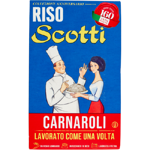 RIZ CARNAROLI LAISSÉ AU REPOS PENDANT 18 MOIS APRÈS LA RÉCOLTE